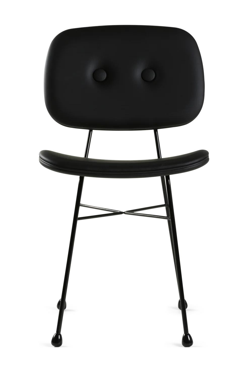 The Golden Chair black front side